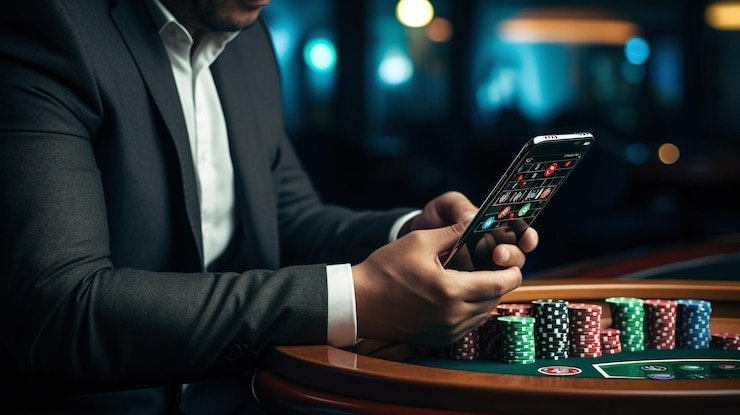 Philippine player launching a new slot game on holdem mobile browser